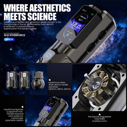 WJX Hyper Force Professional Bundle | FAULHABER Brushless Motor 4.5mm