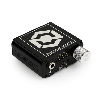 Nemesis Power Supply Black | Premium power supply for tattoo machines