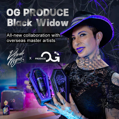 OG Black Widow | Регулируема безжична писалка за татуировки