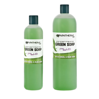 Panthera Green Soap 1000ml Witch Hazel + Aloe Vera | Concentrated green soap