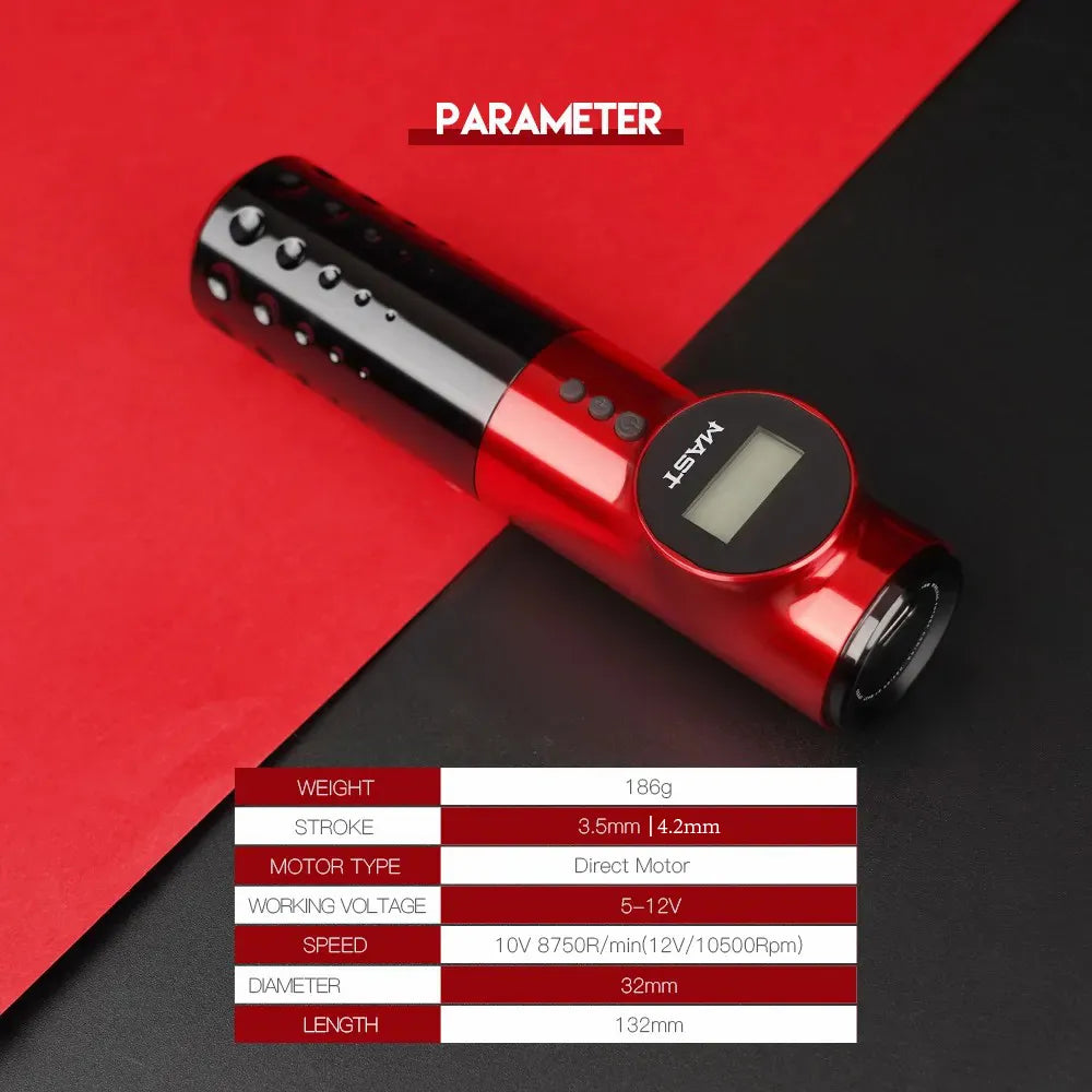 Mast Archer | Dragonhawk Wireless Tattoo Machine With 3.5MM/4.2MM Stroke