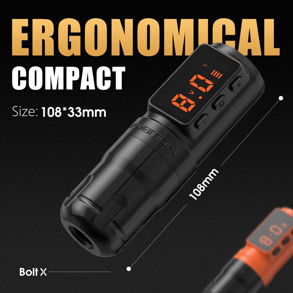 Ambition Bolt-X | Wireless Tattoo Pen Machine