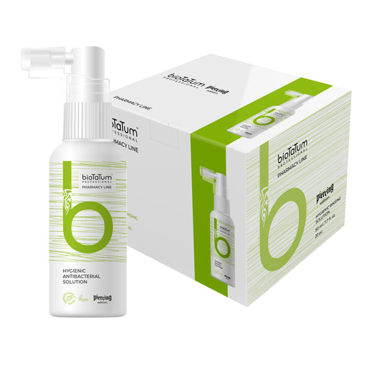 Piercing cleaning solution 50ml bottle and box