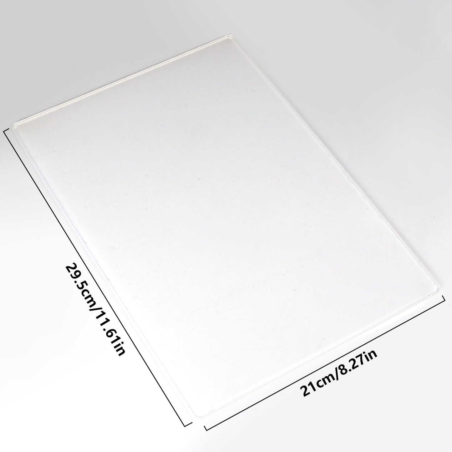 Liquid Silicone Fake Skin 30x20x0.3 cm | Transparent Silicone Practice Skin