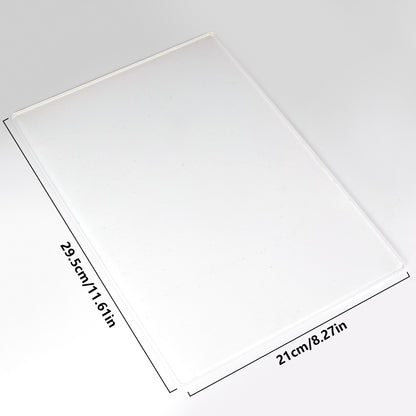 Liquid Silicone Fake Skin 30x20x0.3 cm | Transparent Silicone Practice Skin