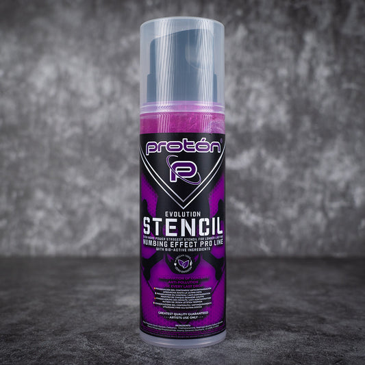 EVOLUTION - Proton Professional Stencil  AIRLESS SYSTEM 250ml | | Трансферен Гел Стенсил
