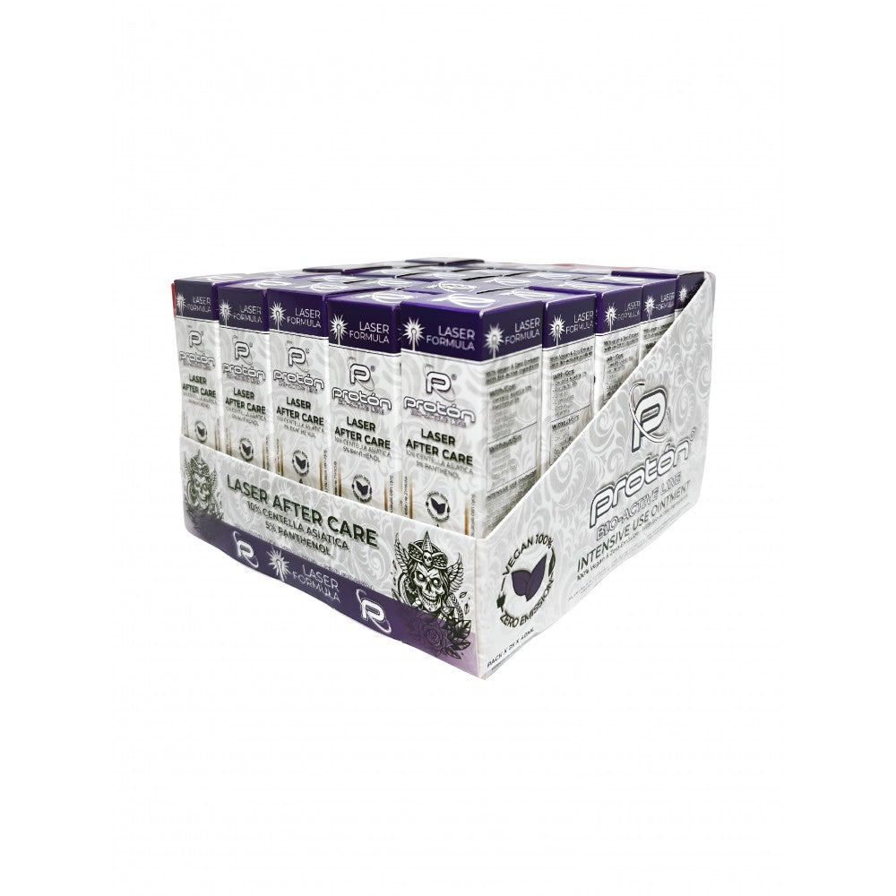 Proton is widely recognized as the leading brand in professional tattoo skin care, and every product we launch sets a new global standard. Just like our original and sunscreen versions, Proton Laser After Care is designed to be the best in the world in its category.
