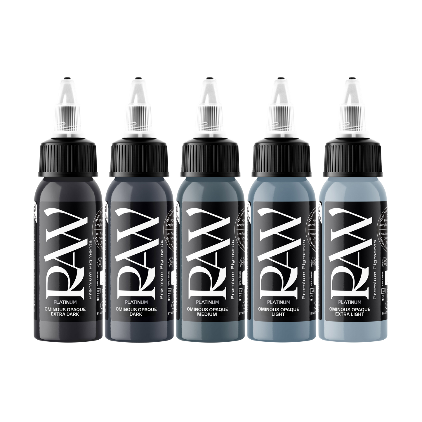 Raw Ink | Ominous Opaques Set - 5x 30ml