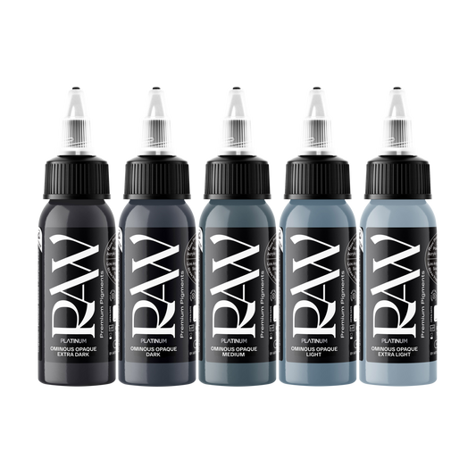 Raw Ink | Ominous Opaques Set - 5x 30ml