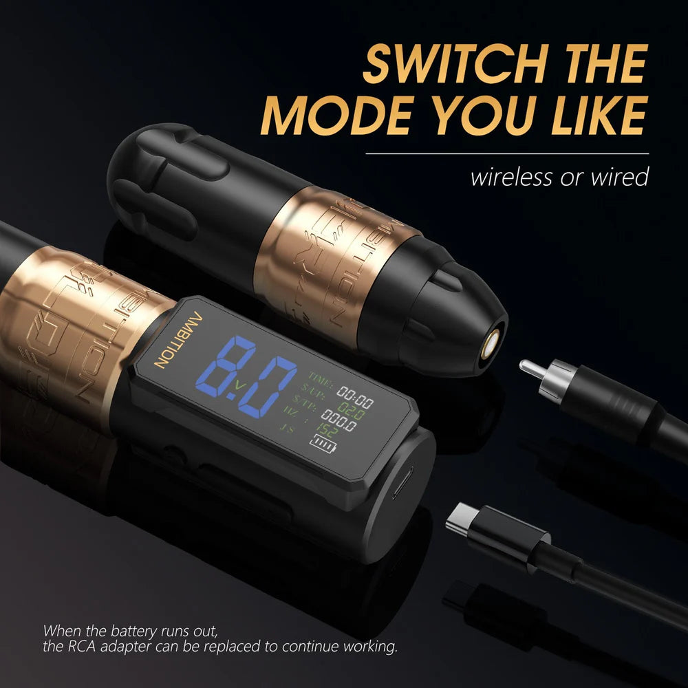 Ambition Soldier 270 S | Wireless Tattoo Pen Machine