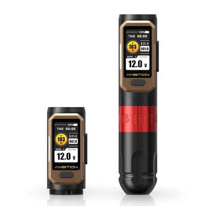 Ambition Vibe Ultra | Wireless Tattoo Pen Machine (Dual Batteries)