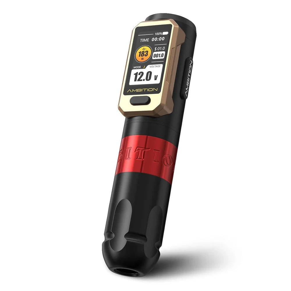 Ambition Vibe Ultra | Wireless Tattoo Pen Machine (Dual Batteries)