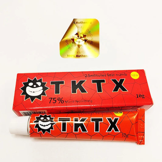 TKTX анестетичен крем 75% червен |  TKTX anesthetic cream 75% red