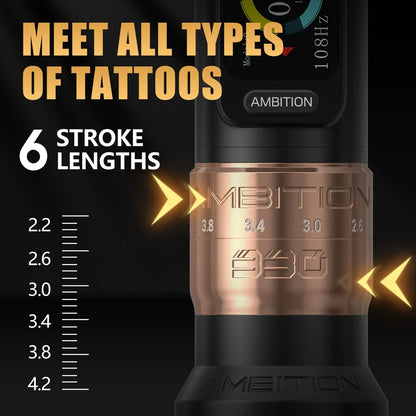 Ambition Seher Plus с 6 регулируеми нива на stroke от 2.2 до 4.2 mm