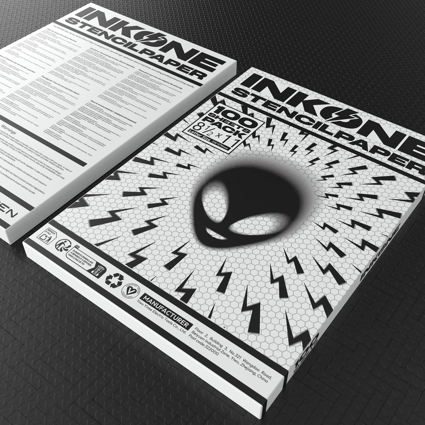 INKONE Stencil Paper 100pcs | INKONE Transfer Stencil Paper 100pcs