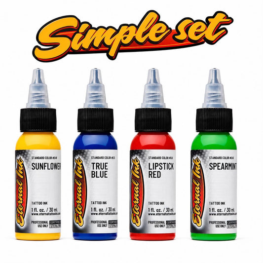 Simple Set 4x30ml | USA Eternal Ink