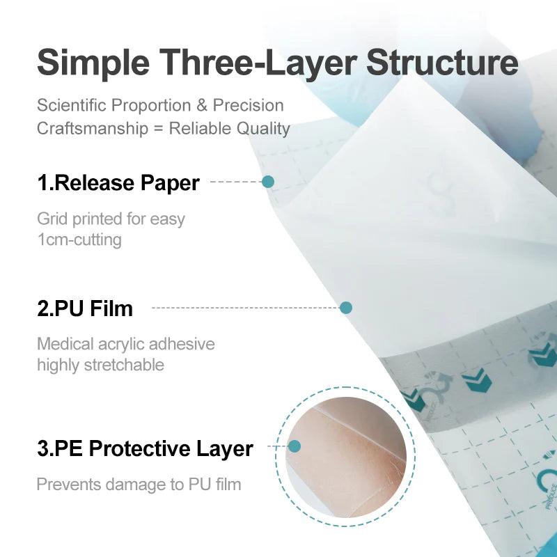 OG Waterproof Tattoo Aftercare Film Wrap 15cm x 10m/Roll | tattoo protective film