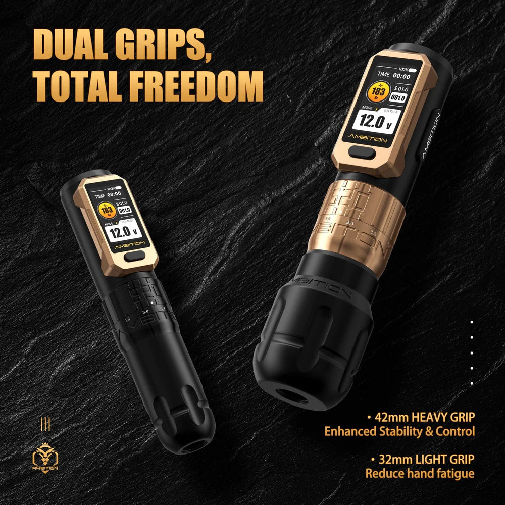 Ambition Soldier Pro 520 | 6 Strokes Length 2.2mm-4.2mm (Dual  Batteries)