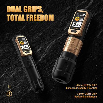 Ambition Soldier Pro 520 | 6 Strokes Length 2.2mm-4.2mm (Dual  Batteries)