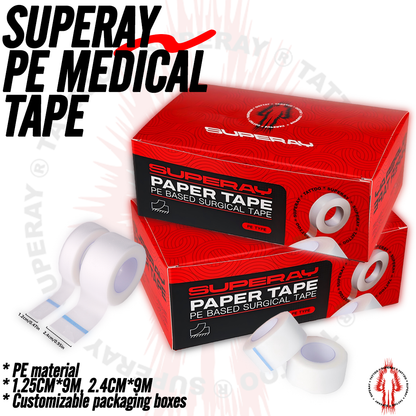 SUPERAY PE Tattoo Medical Tape | Medical polyethylene tape