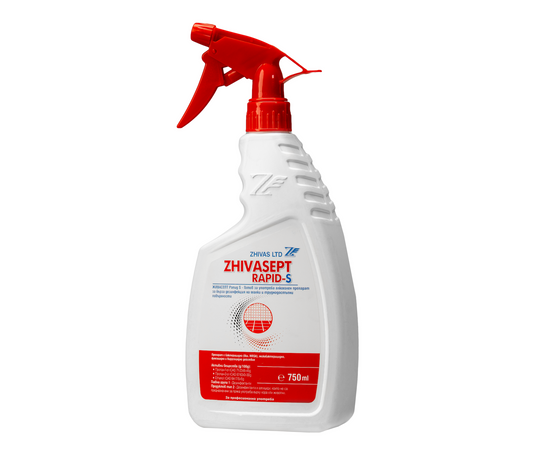 ZIVASEPT Rapid S | For rapid disinfection of machines and hard-to-reach surfaces