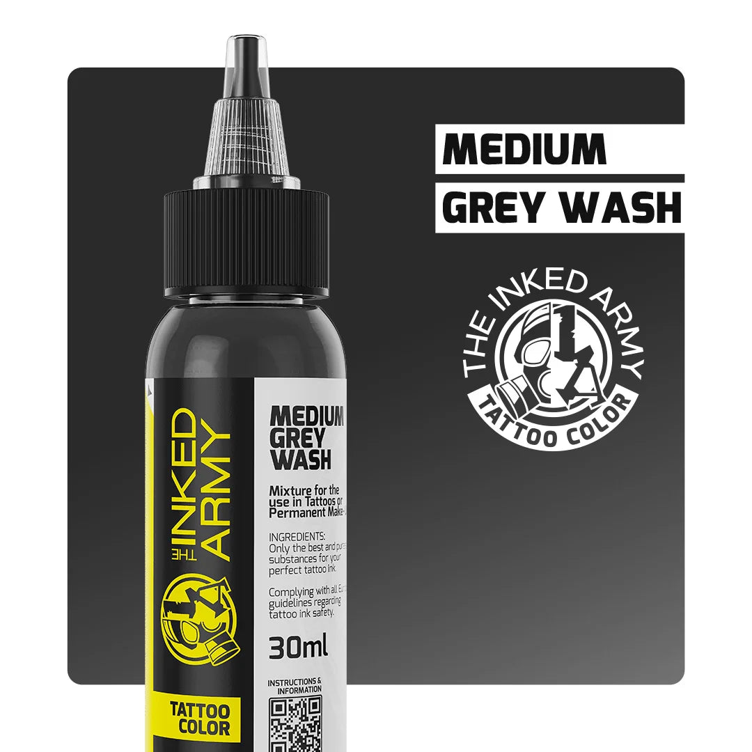 THE INKED ARMY | Grey Wash Set 3 x 30 ml