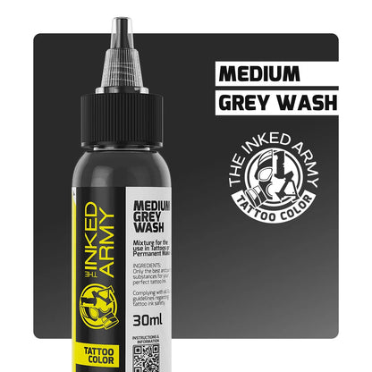 THE INKED ARMY | Grey Wash Set 3 x 30 ml