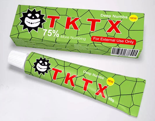 TKTX анестетичен крем 75% зелен | TKTX anesthetic cream 75% green