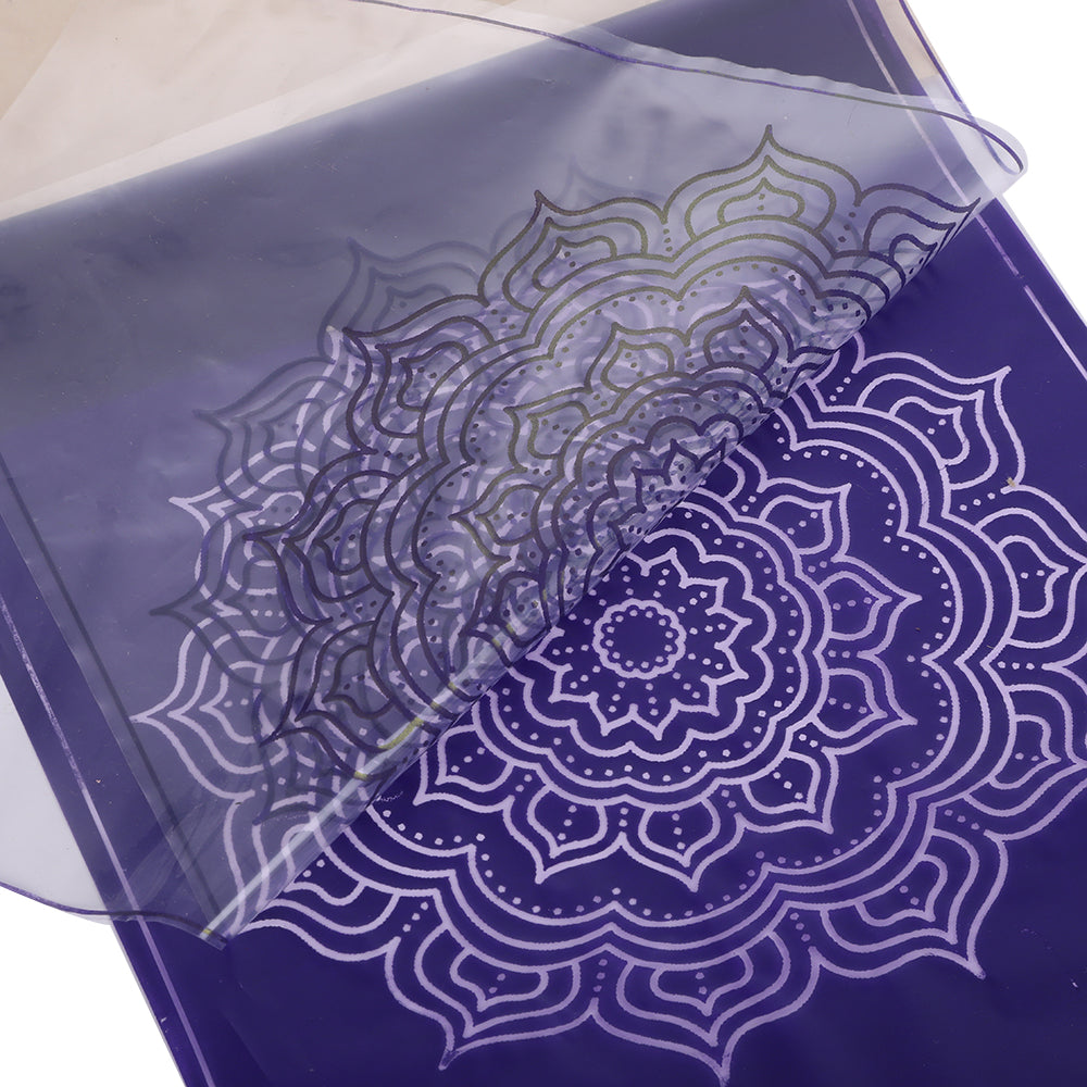 OZER Clear Stencil Film | Transparent foil for stencils A4