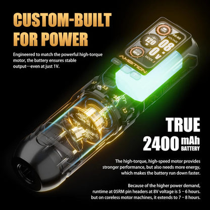 Ambition Vibe Ultra | Wireless Tattoo Pen Machine (Dual Batteries)