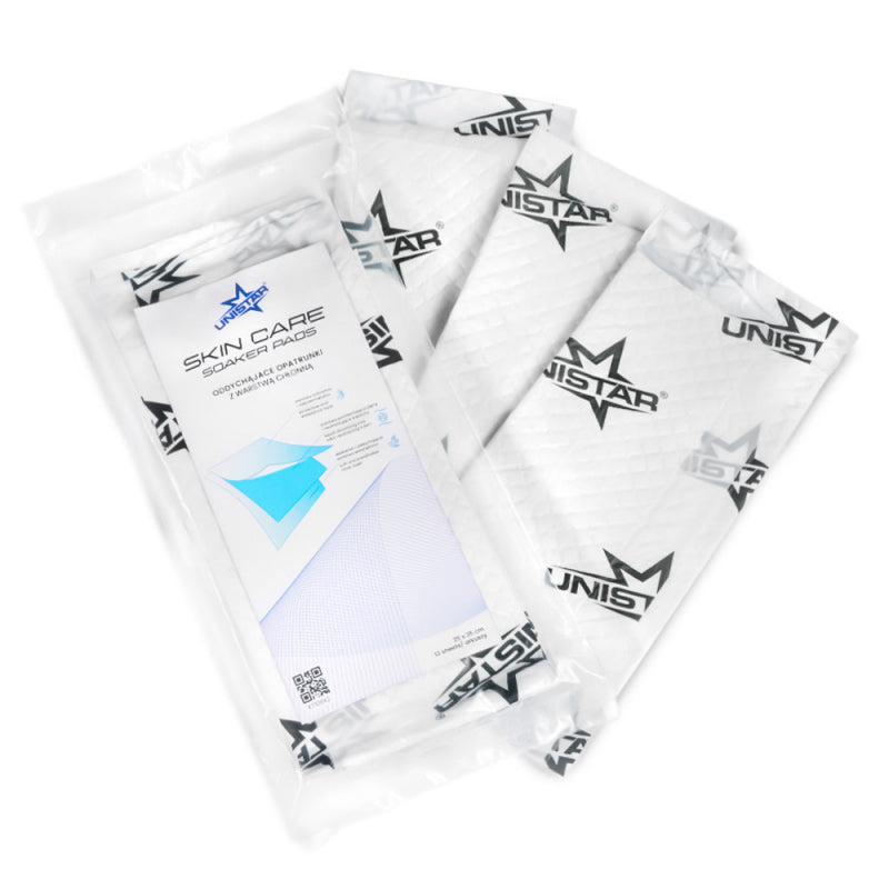 Unistar Skin Care Soaker Pads 10 pcs | Подложки за грижа на кожата след нараняване