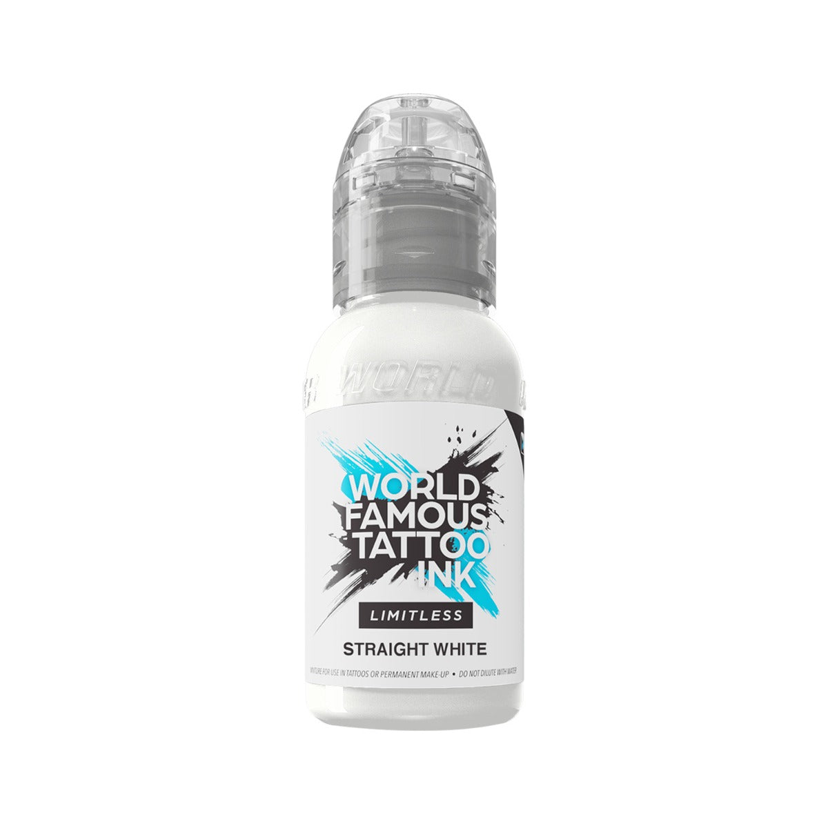 World Famous Limitless Tattoo Ink REACH | Straight White 30ml