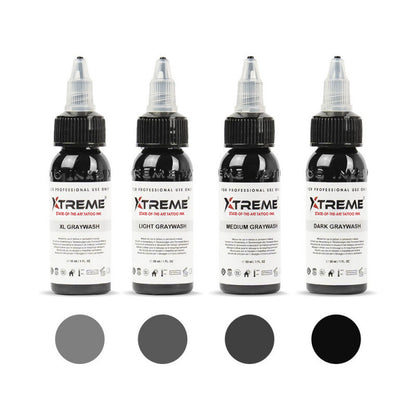 XTreme Ink | GRAYWASH SET 4 x 30ml (Reach)