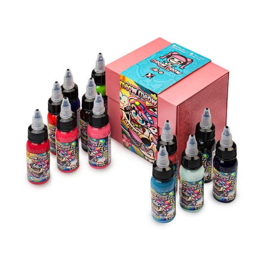 XTreme Ink | MEOW MEOW Cartoon Set 12x30ml (Reach)