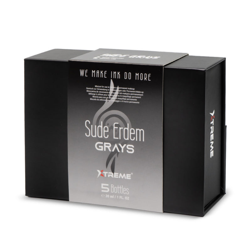 XTreme Ink - SUDE ERDEM GRAYS SET 5x30ML (Reach Compliant)