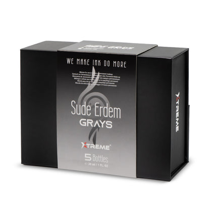 XTreme Ink - SUDE ERDEM GRAYS SET 5x30ML (Reach Compliant)