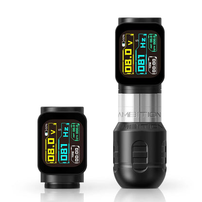Ambition Zetton Pro | Wireless Tattoo Pen Machine (Dual  Batteries)