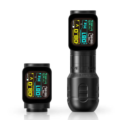 Ambition Zetton Pro | Wireless Tattoo Pen Machine (Dual  Batteries)
